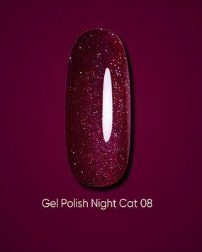 Gel Polish Night Cat 08, 6 мл DNightCat0806 фото