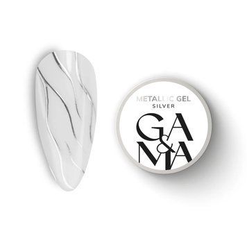 Metallic gel Silver, 5g 7702590 фото