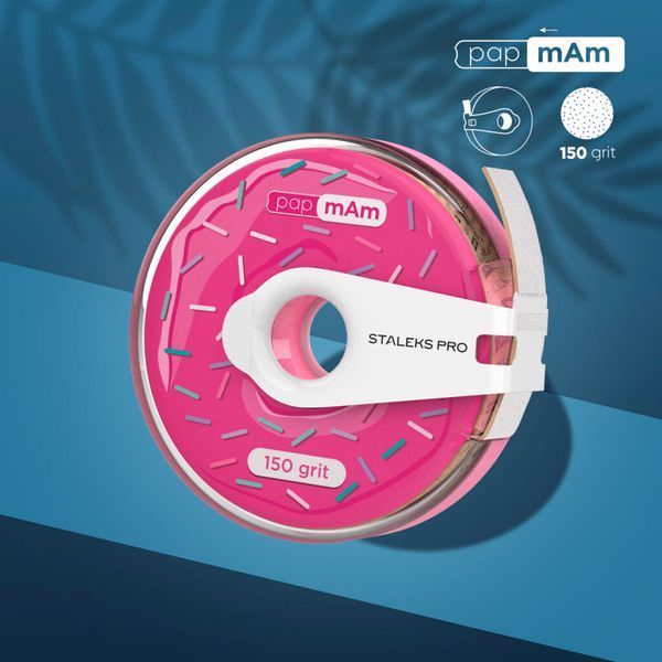 Змінний файл-стрічка papmAm білий EXPERT 150 грит в пластиковій котушці ATC-150w фото